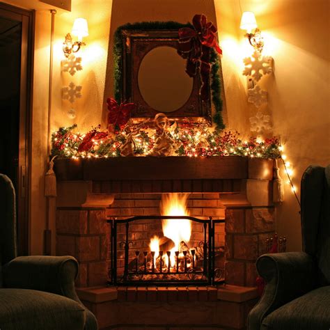 Relaxing Fire Sound 1 hour - Christmas Fireplace with crackling sounds ...