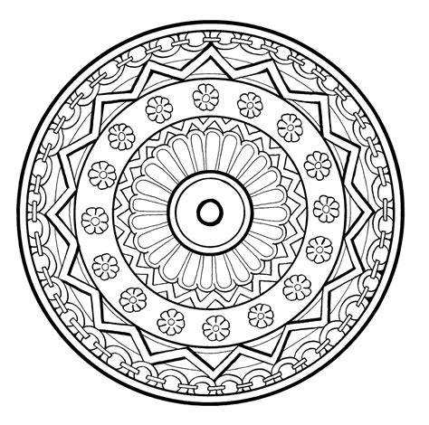 Mandalas to print - Mandalas Kids Coloring Pages