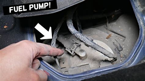 HYUNDAI SONATA FUEL PUMP LOCATION REPLACEMENT EXPLAINED - YouTube