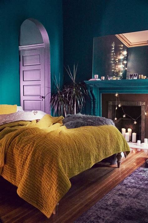 30 Teal Bedroom Ideas 2024 (Super Fresh and Bold) | Eclectic bedroom ...