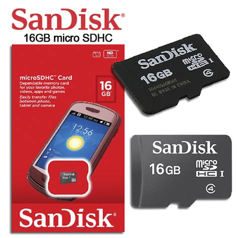 Sysbarnet Sales | Sandisk 16gb Memory card - Phone Accessories | New