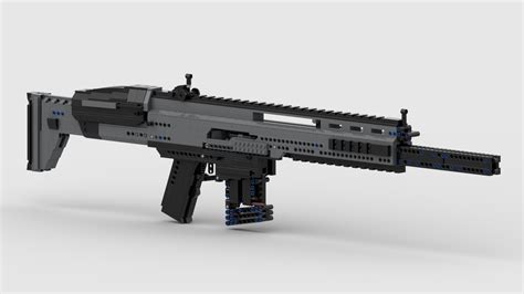 LEGO Scar H Shell Ejecting Assault Rifle Instructions