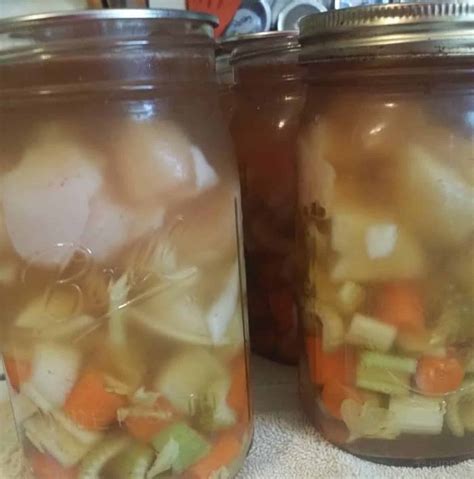 How To Can Chicken Soup The Homesteading Hippy