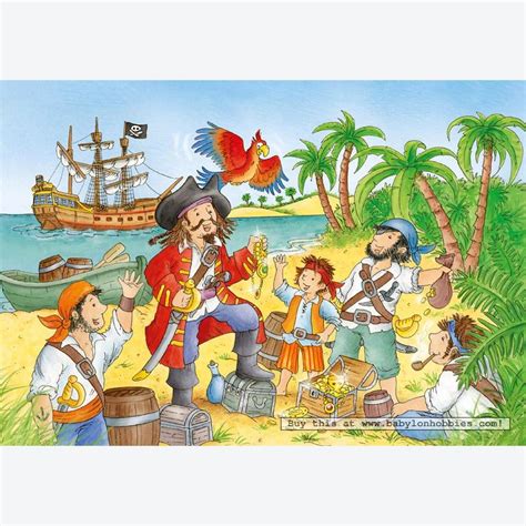 Pirates Puzzle - 2 x 20pc, 4 - 6 years, Shop by Age | The Puzzle Shop