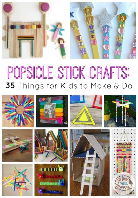 Popsicle Stick Crafts: 35 Fun Things for Kids to Make & Do - How Wee Learn