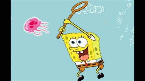 Spongebob And Jellyfish