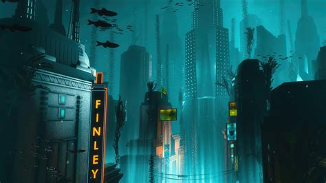 800x1280 Bioshock Game Underwater 4k Nexus 7,Samsung Galaxy Tab 10,Note ...