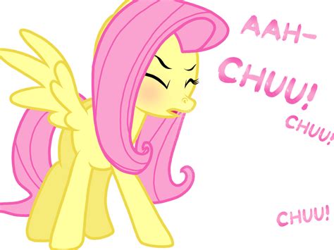 Fluttershy Sneeze by ProPonyPal on DeviantArt