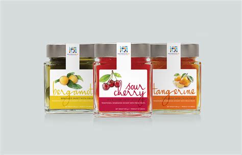 Sweet Fruit Preserves Labels on Behance