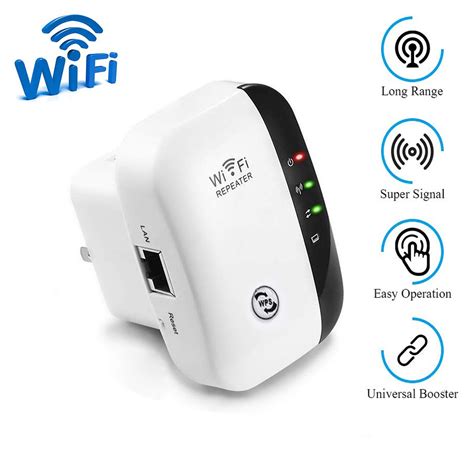 WiFi Range Extender Wireless N WiFi Repeater WiFi Extender Router ...