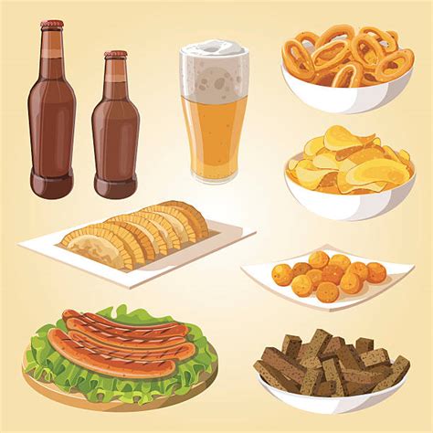 1,400+ Salty Snacks Stock Illustrations, Royalty-Free Vector Graphics ...