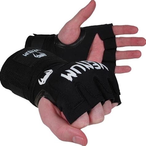 Black Venum Kontact Gel Hand Wrap from Made4Fighters | Gloves, Training ...