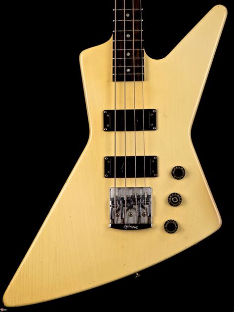 1984 Gibson Explorer Bass White > Guitars Bass | Vinstrum | Fender bass ...