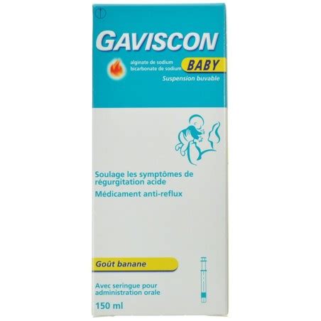 Gaviscon Baby Suspension Buvable 150 ml