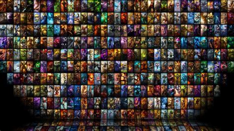 #collage, #video games, #League of Legends, #moba, wallpaper Full Hd ...