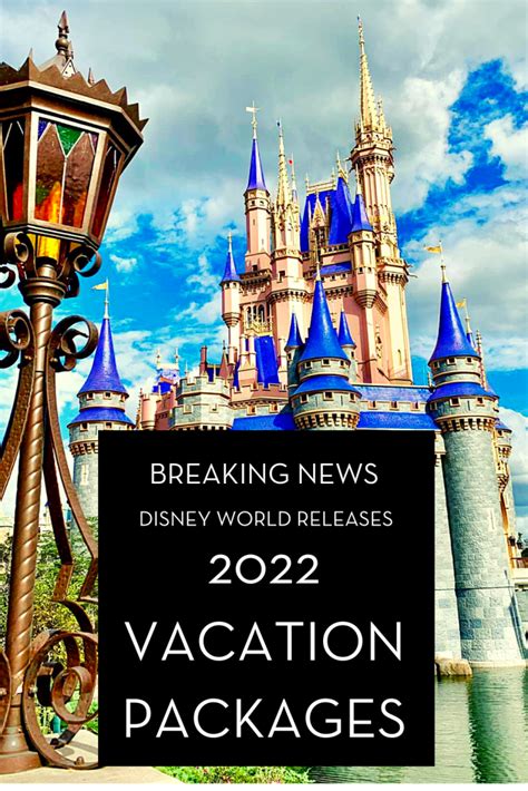 BREAKING NEWS: Disney World Releases 2022 Vacation Packages