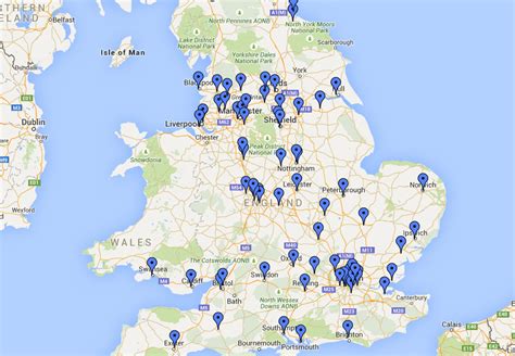 English Football League System Map Of All Teams