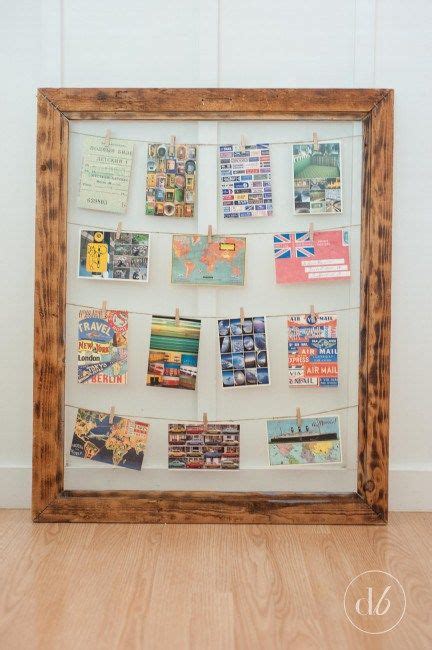 Clothespin Photo Display Frame - Dwell Beautiful