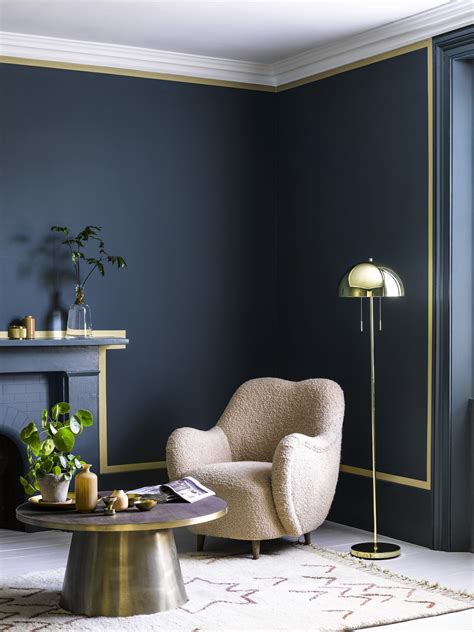 Dark Blue Living Room Set | Baci Living Room