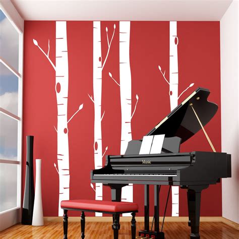 Aspen Trees Vinyl Wall Decal