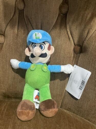 Super Mario Bros. Plush Stuffed Ice Luigi Suit 8" 2020 Good Stuff Blue ...