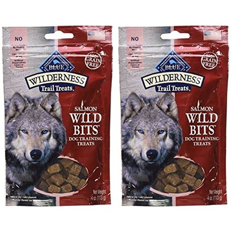 Blue Buffalo Wilderness Trail Treats - Salmon Wild Bits (2 Pack)4 OZ ...