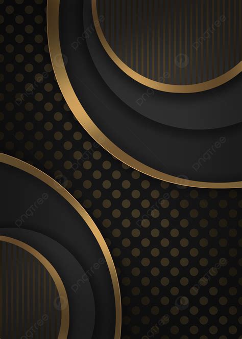 Modern Business Black Gold Abstract Geometric Background Wallpaper ...