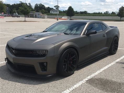 Matte Black Chevrolet Camaro Pictures - Muscle Car Squad | Chevrolet ...