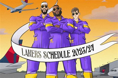 Lakers schedule 2023-24: Every NBA game the Los Angeles team has for ...