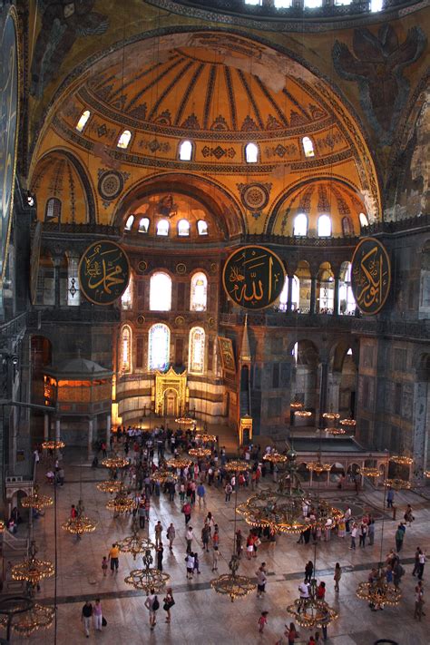 Hagia Sophia Interior (Illustration) - World History Encyclopedia