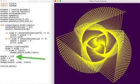 Python Turtle Drawing Examples