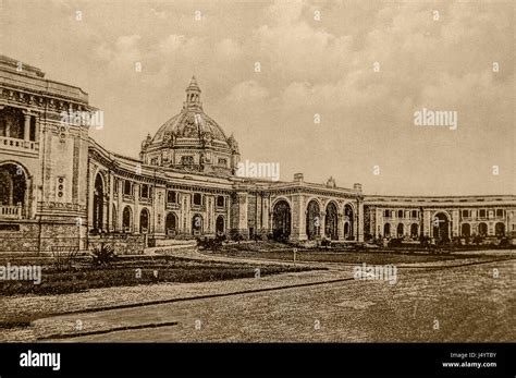 Vintage 1900s old photo of vidhan sabha bhawan, lucknow, uttar pradesh ...