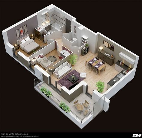 Plan Interieur Maison Moderne 3d - Carrelage Moderne