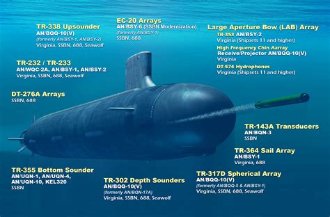 Submarine Sonar Array