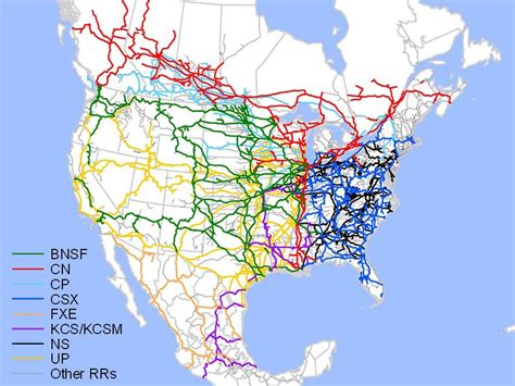 Us Railroad Map 2024 - Cloe Melony