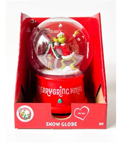 THE GRINCH SNOW GLOBE