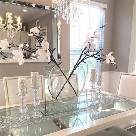 Dining Table Vase Ideas | Romantic home decor, Dining table decor ...