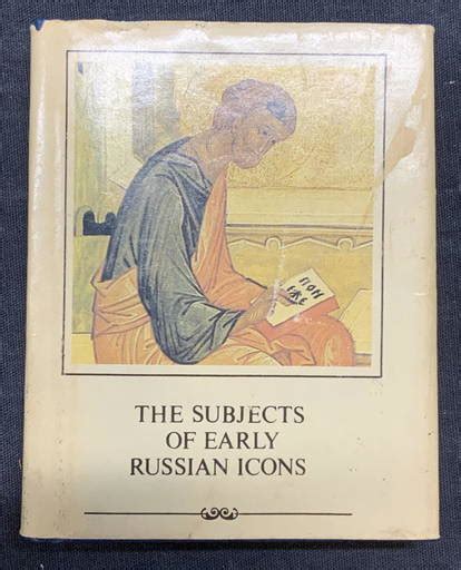 The Subjects Of Early Russian Icons Mini Book