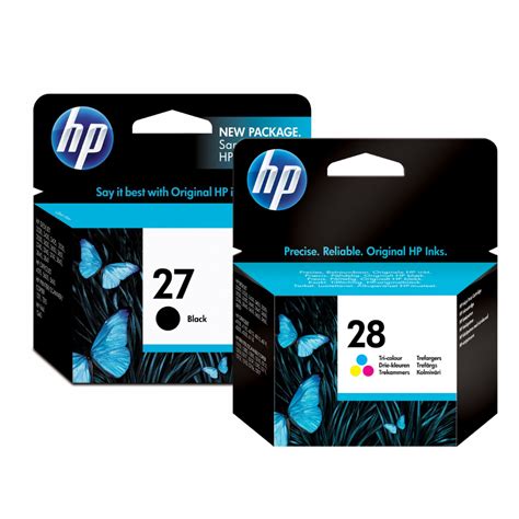 HP 27 Black & HP 28 Color Ink Cartridges | DoorStepInk