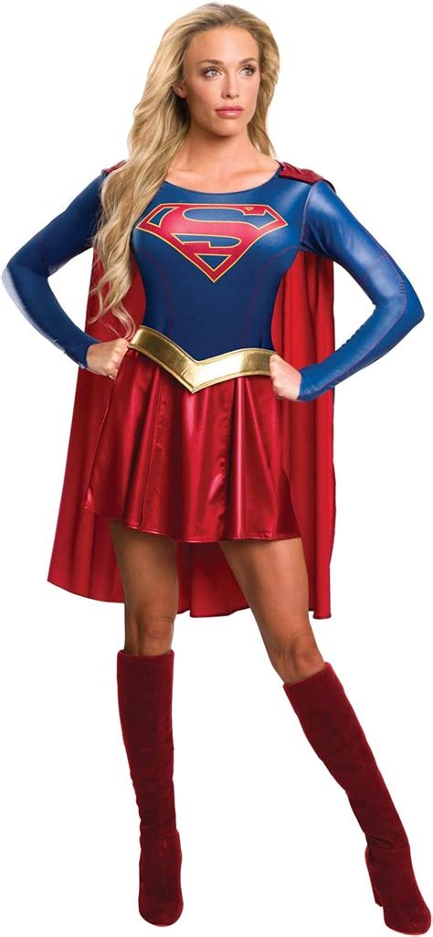 Amazon.com: Rubie's Costume Women's Supergirl Tv Show Costume Dress ...