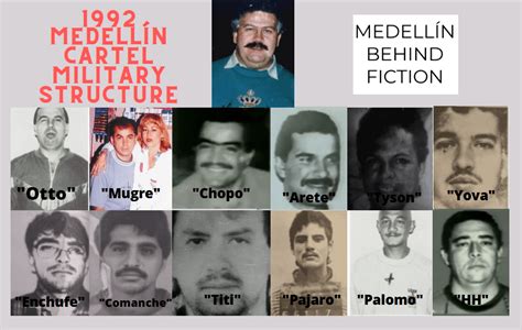 Some of the main terrorists leaders of the Medellín Cartel for 1992 : r ...