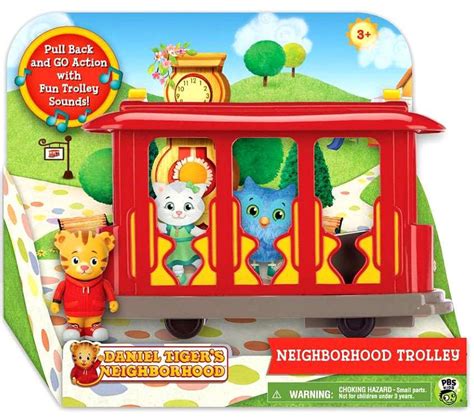 Daniel Tigers Neighborhood Neighborhood Trolley Jakks Pacific - ToyWiz