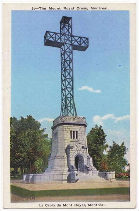 The Mount Royal Cross, Montreal = La croix du mont Royal, Montréal ...