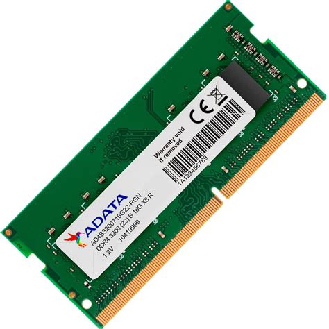 Memoria RAM DDR4 16GB 3200MHz ADATA Premier Laptop AD4S3200716G22-SGN