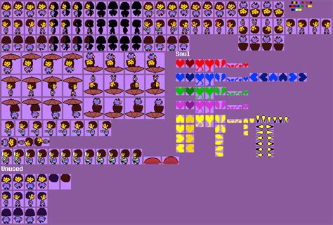 UNDERTALE - ULTIMATE Frisk Sprite Sheet by BENDOXD on DeviantArt