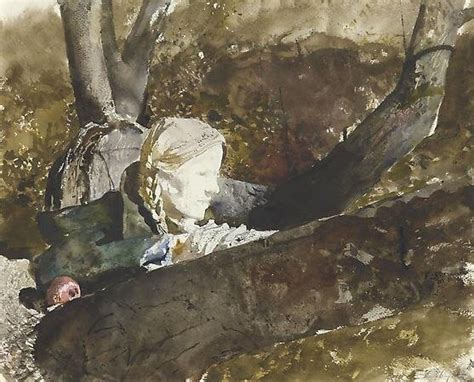 Andrew Wyeth Helga on Paper — Adelson Galleries