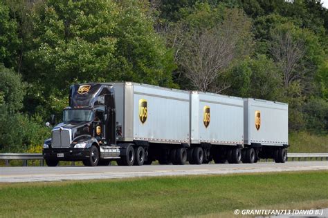 UPS Kenworth T660 with Triples - a photo on Flickriver