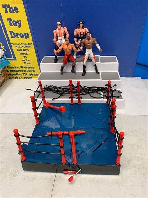 WCW NITRO RING PLAYSET WITH SOUNDS WWE WRESTLING | ubicaciondepersonas ...