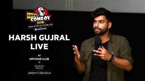 Canvas Comedy Club presents Stand Up Comedy by Harsh Gujral - YouTube