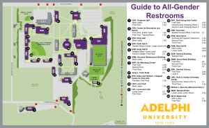 Adelphi University Campus Map – Map Vector